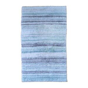 DKNY STRIPED BATH MAT 19 X 32